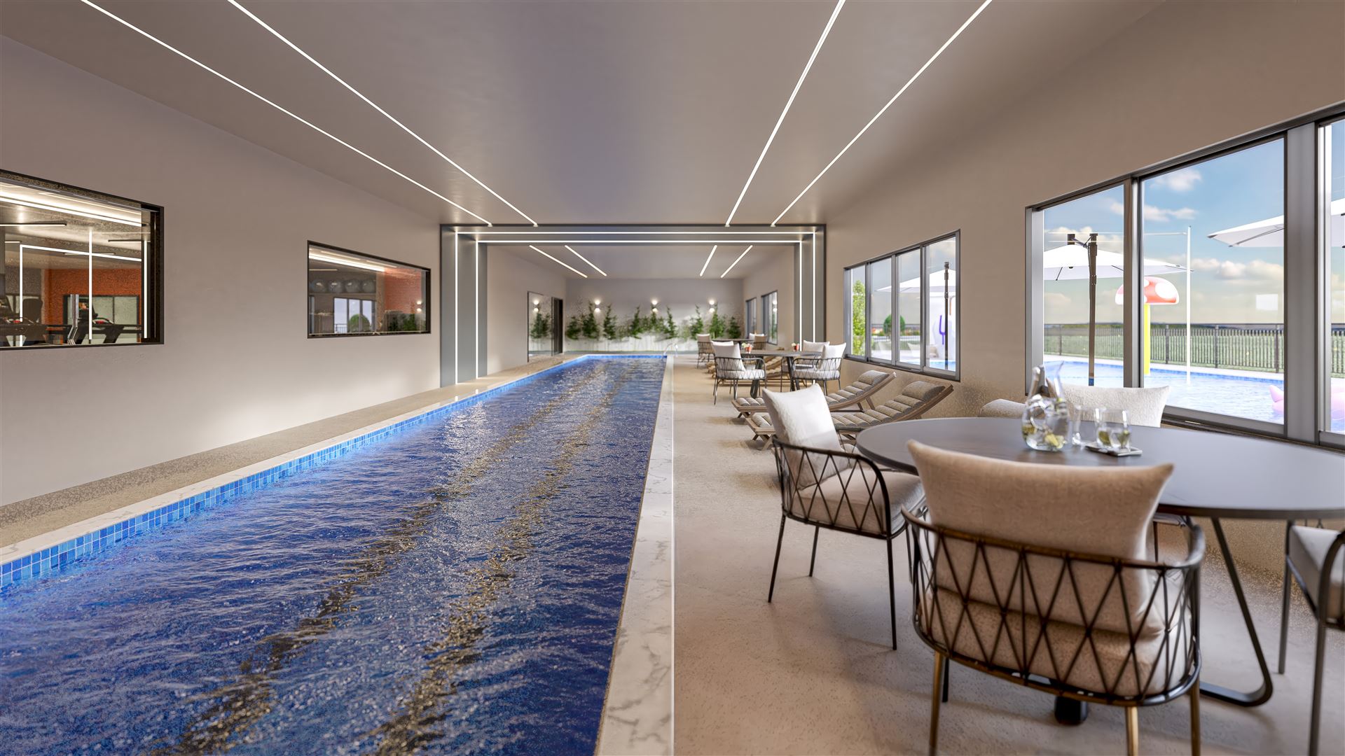 Piscina coberta Alpnach Indaiatuba