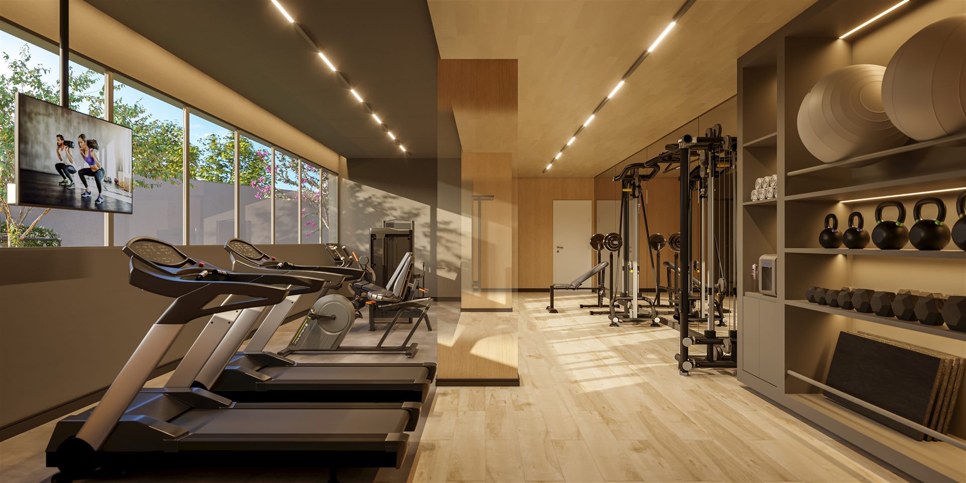 Fitness do Areté Home Indaiatuba
