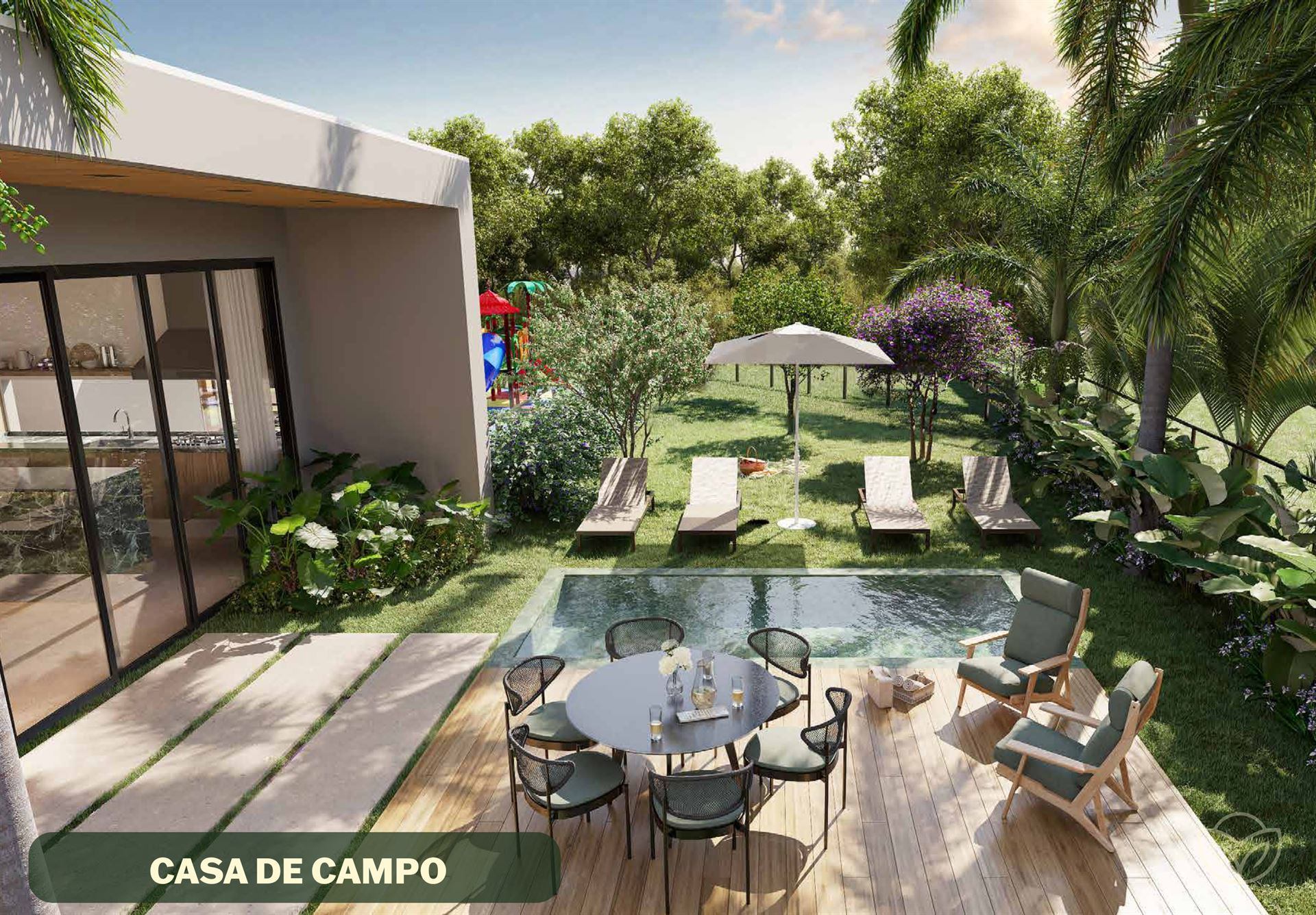 Casa de Campo com piscina privativa — diferencial exclusivo do Manai Bosque Indaiatuba