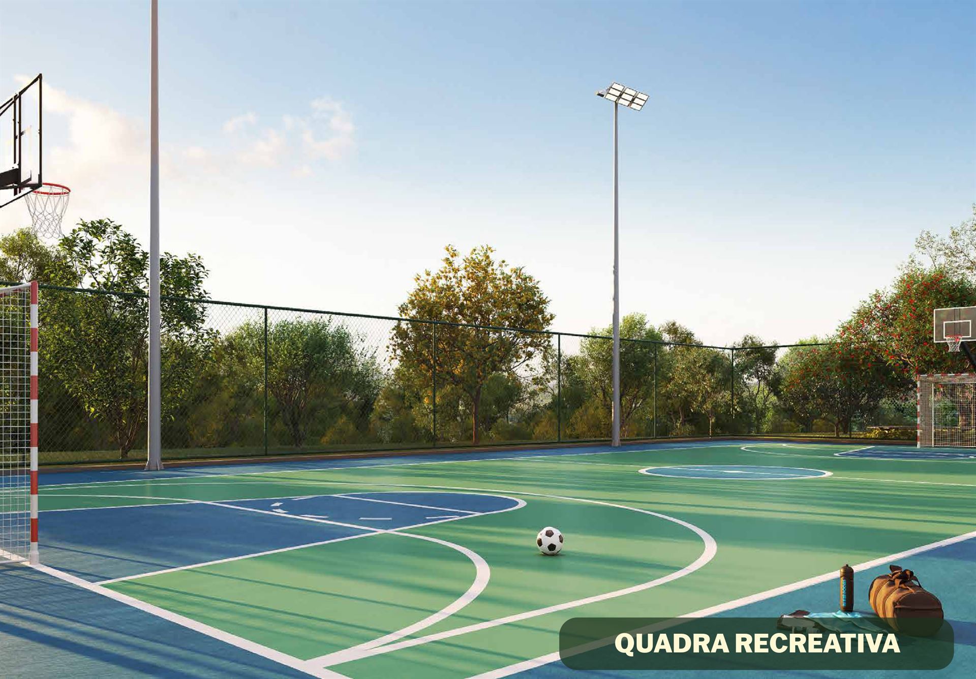Quadra recreativa Manai Bosque