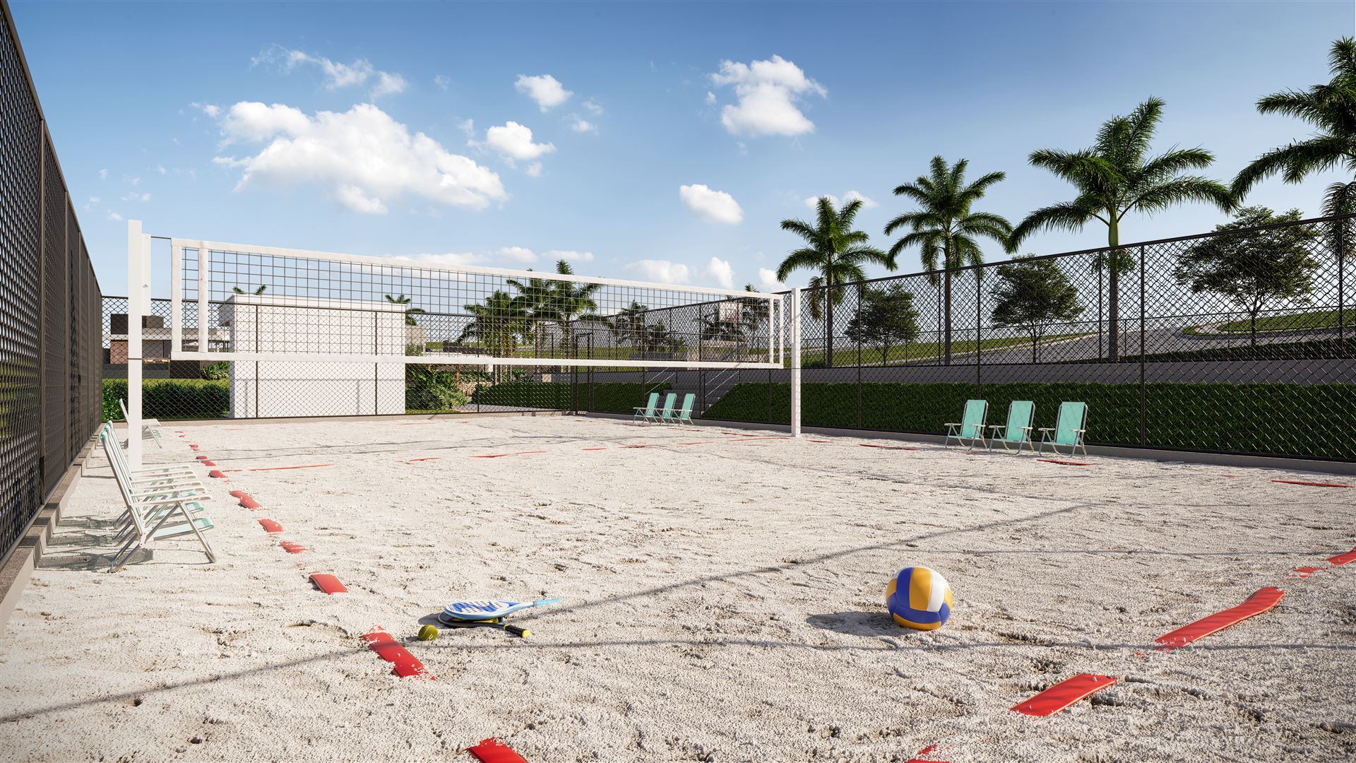 Beach tennis Parque Zarah