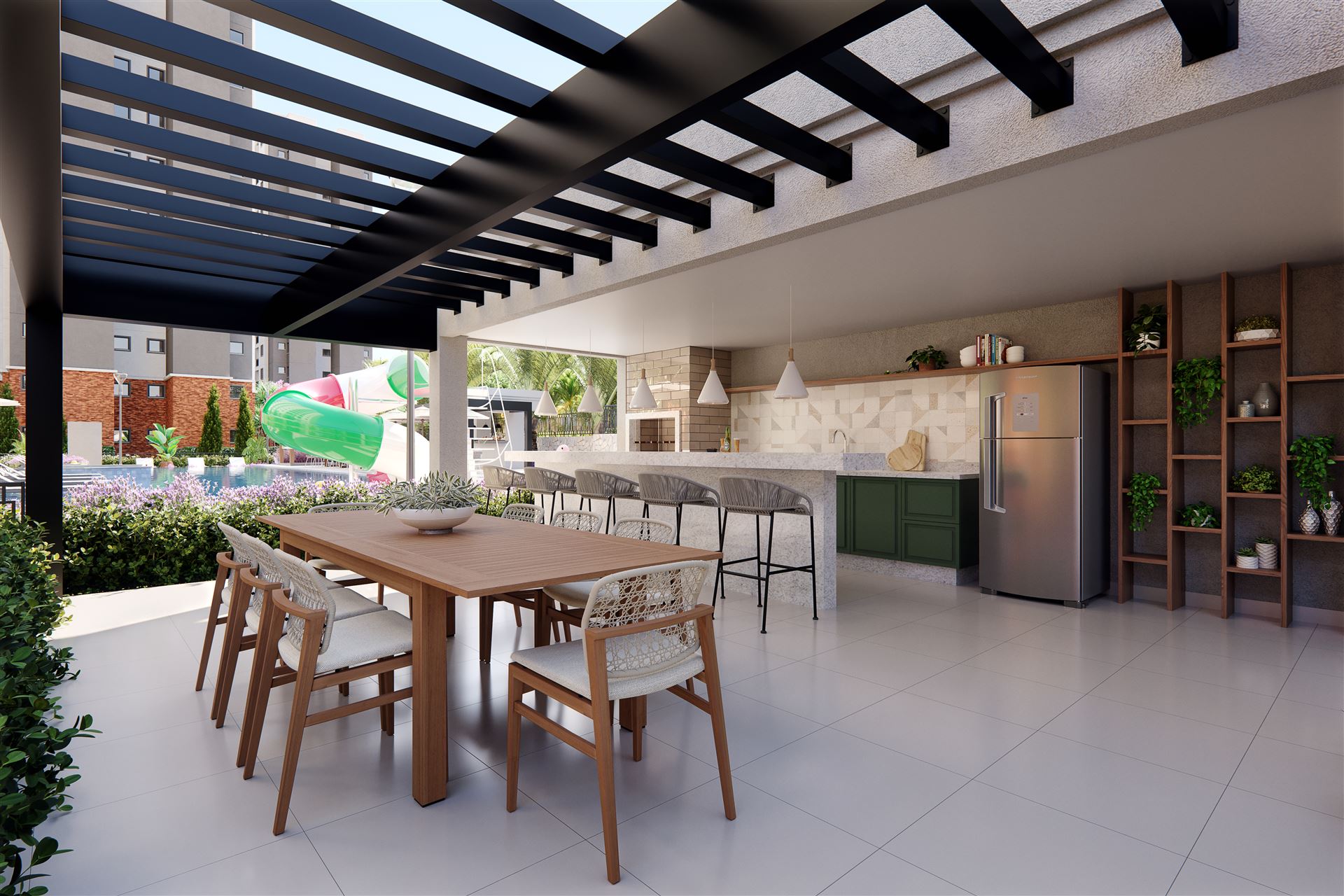 Espaço gourmet Spazio Italia