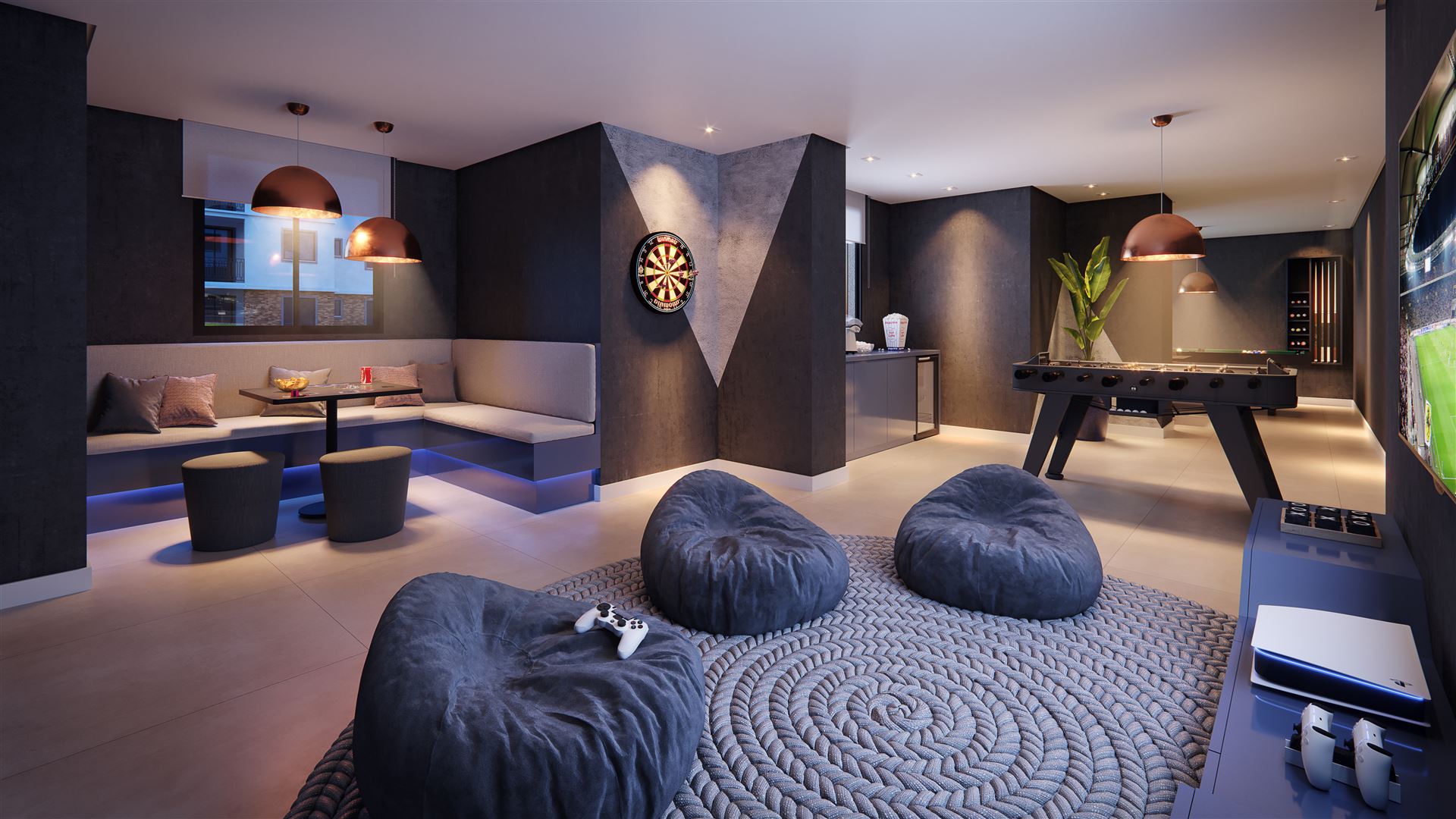 Sala de jogos Spazio Italia