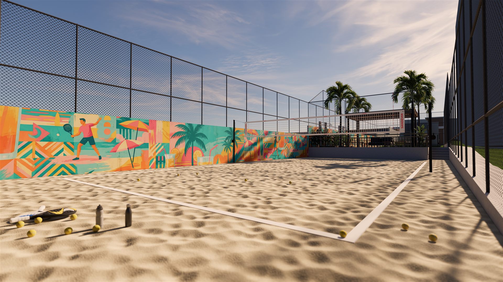 Beach Tennis Uni Residencial Indaiatuba