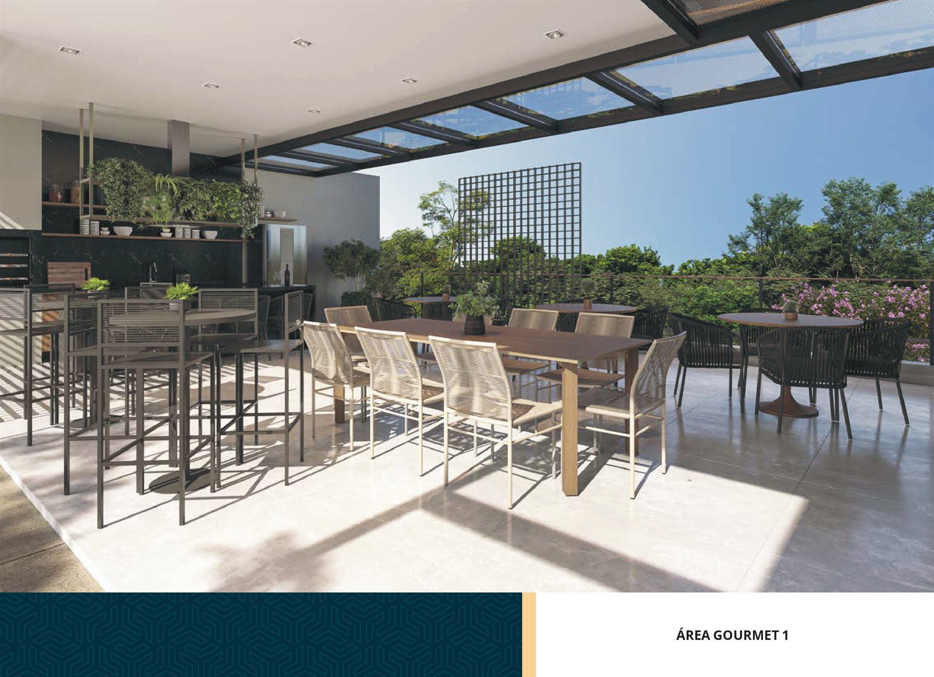 Área gourmet do Residencial Vila Fahl Indaiatuba
